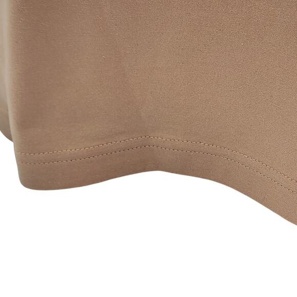 WOMEN'S BURBERRY SANTO LOGO T-SHIRT/SOFT FAWN/MEDIUM RETAIL $480 - Picture 5 of 16